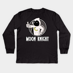 Moon Thumbs Up Kids Long Sleeve T-Shirt